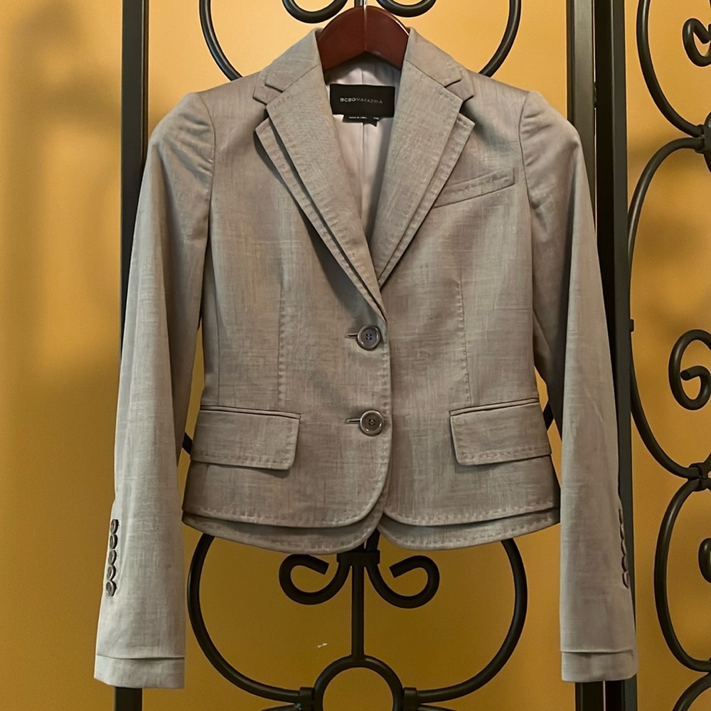 BCBG MAXAZRIA Bon Chic Bon Genre Suit Jacket